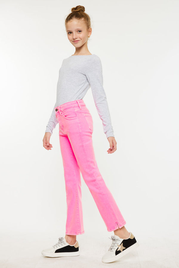 Girls' High Rise Kick Flare Jeans - Bristol