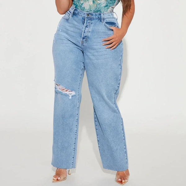 Straight Leg Jeans