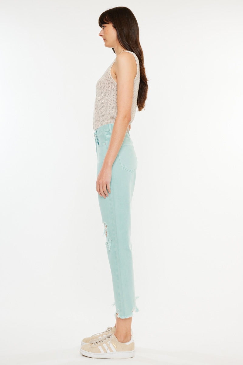 Women's High Rise Mom Jeans - Ariel