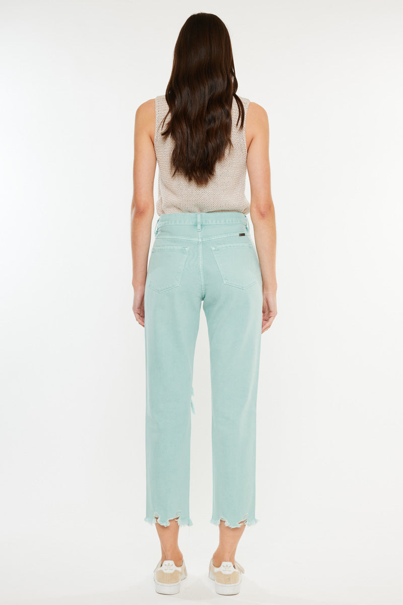 Women's High Rise Mom Jeans - Ariel