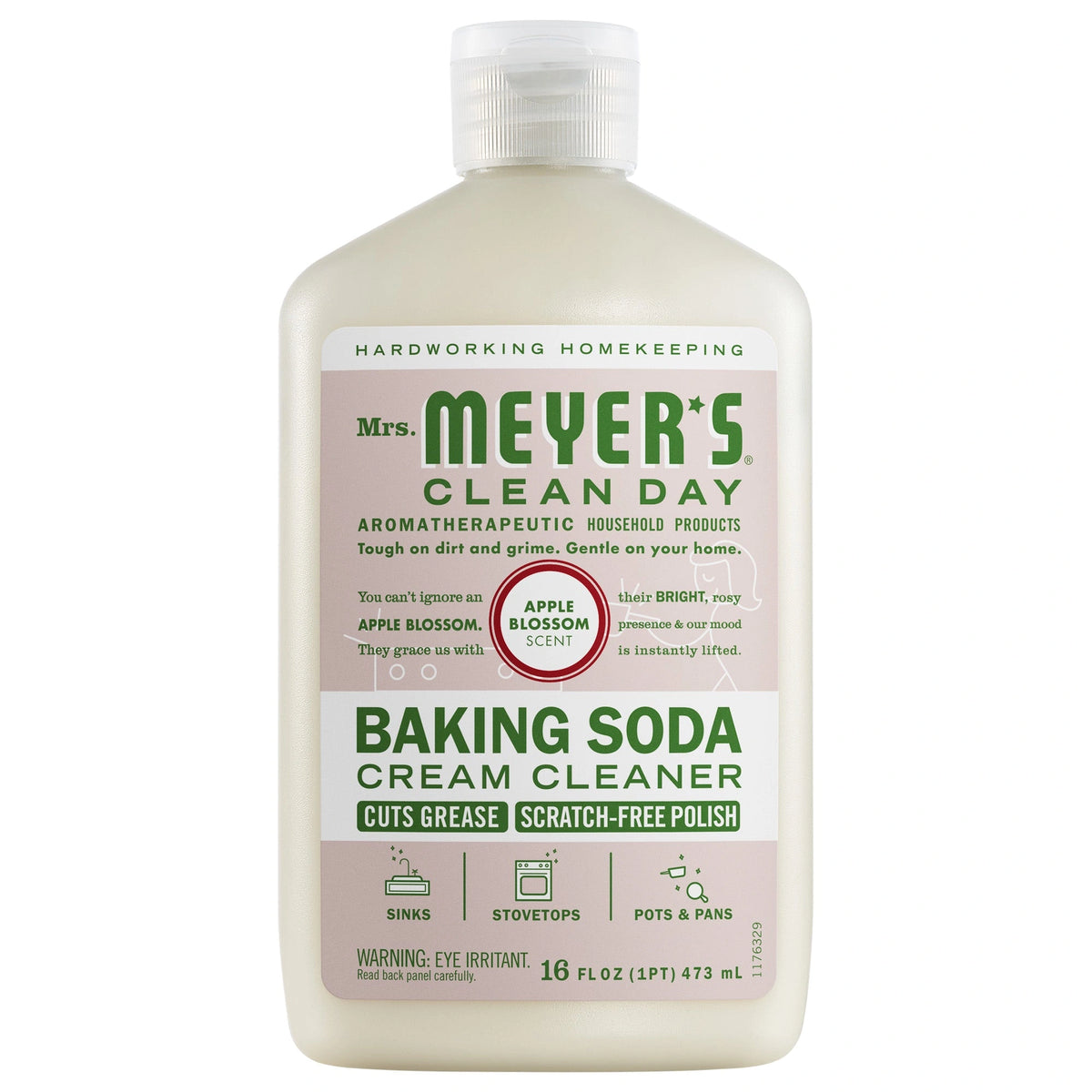 Baking Soda Cream Cleaner - Apple Blossom