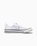 Women's Knit Slip-On Low-Top Sneaker - White/Black/White