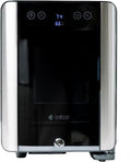 Essential Cooler Mini Fridge With Temperature And Humidity Control, 3 USB Ports, Smoked Glass Shelves And Lockable UV Glass Door