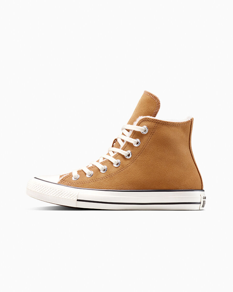 Women's Faux Fur Lined Suede High Top