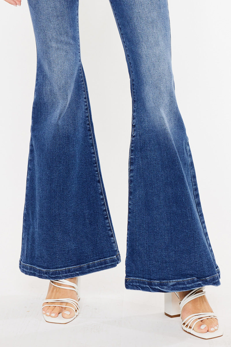 Women's High Rise Super Flare Jeans - Arizona