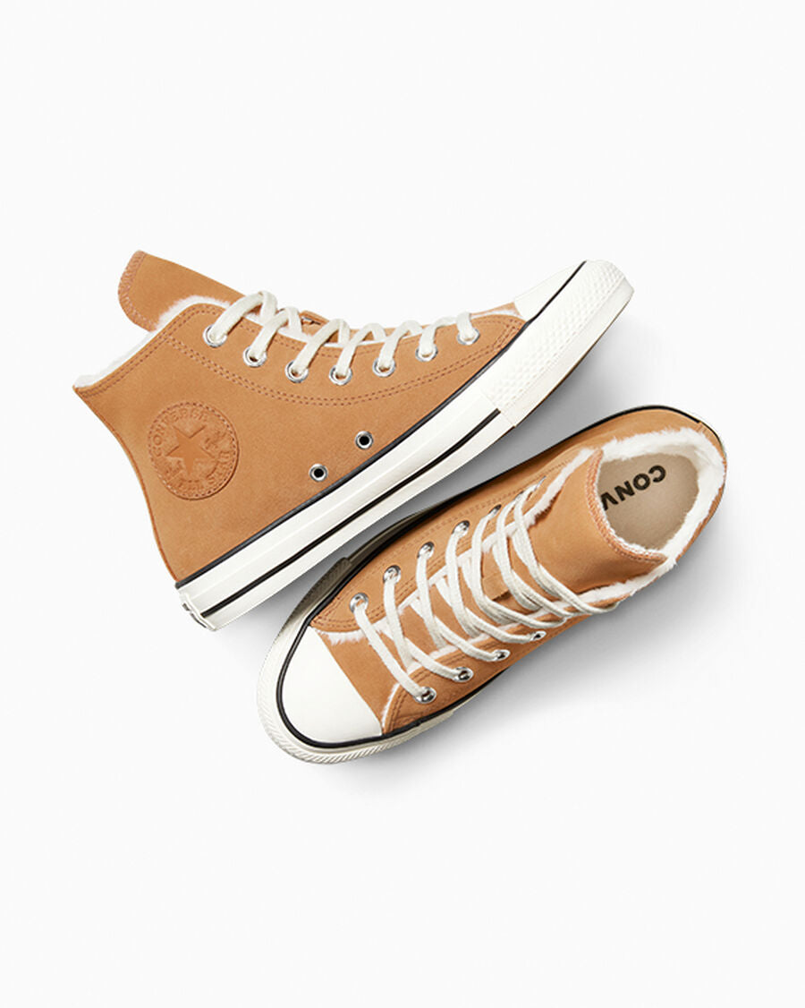 Women's Faux Fur Lined Suede High Top