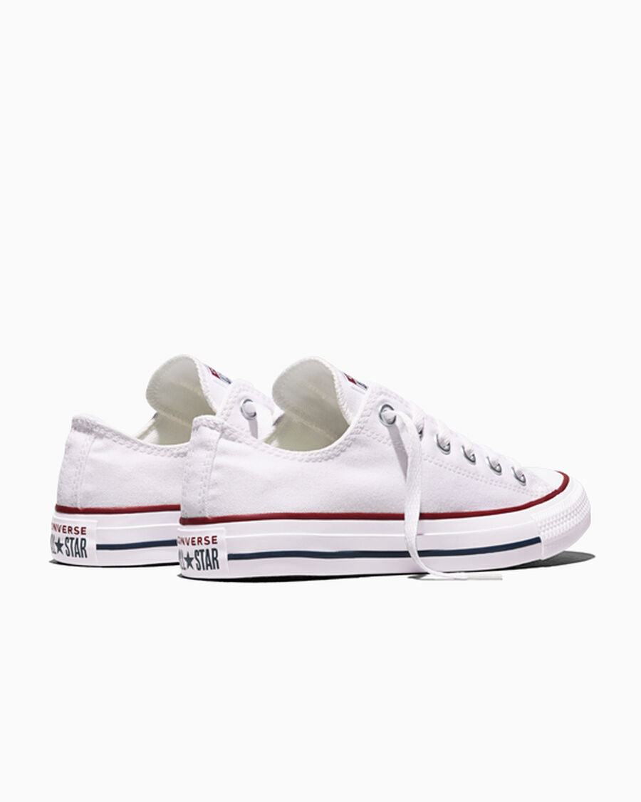 Canvas Low-Top Sneaker - Multiple Colors - Optical White