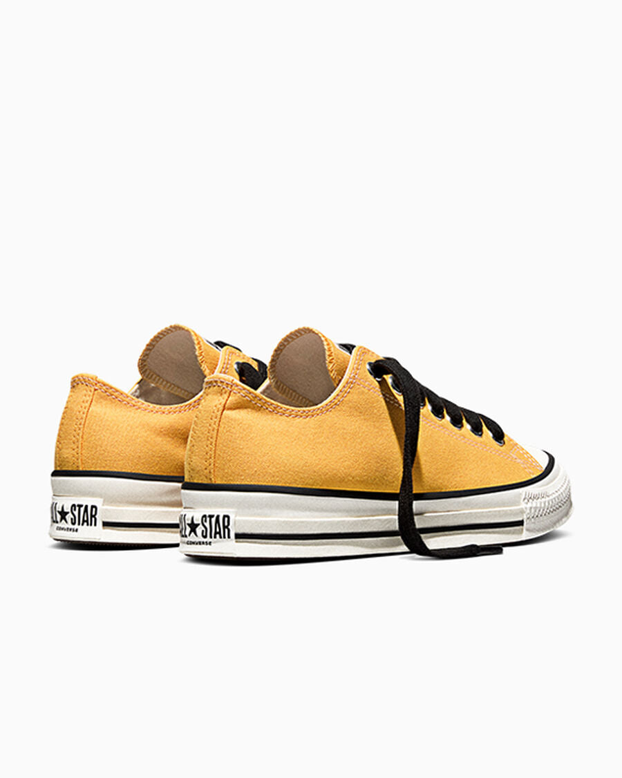 Canvas Low-Top Sneaker - Gold Palm - Gold Palm/Vintage White/Black