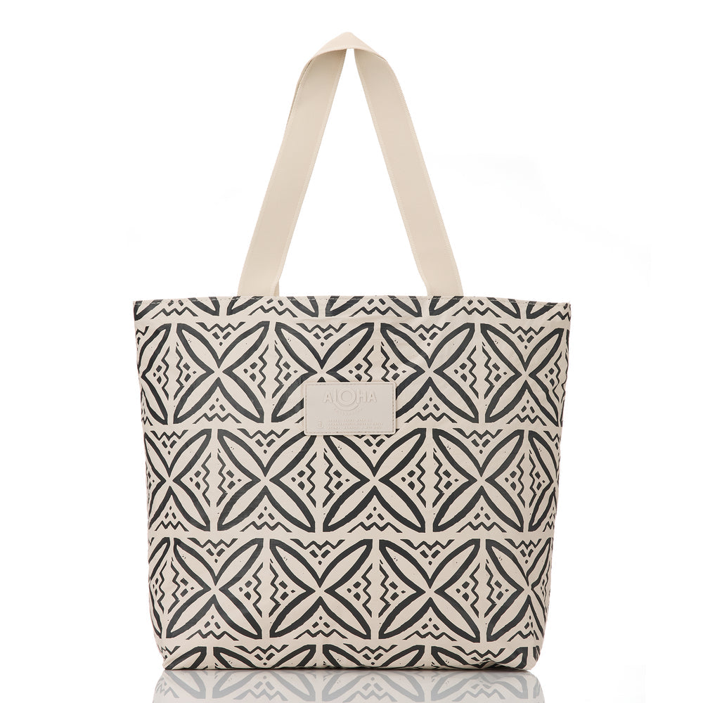 Expandable Splash-Resistant Tote - Abstract