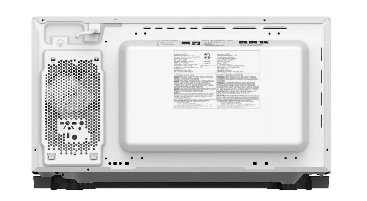 Beautiful 1.1 Cu ft 1000 Watt Sensor Microwave Oven, White Icing - BFCMS811WEST10