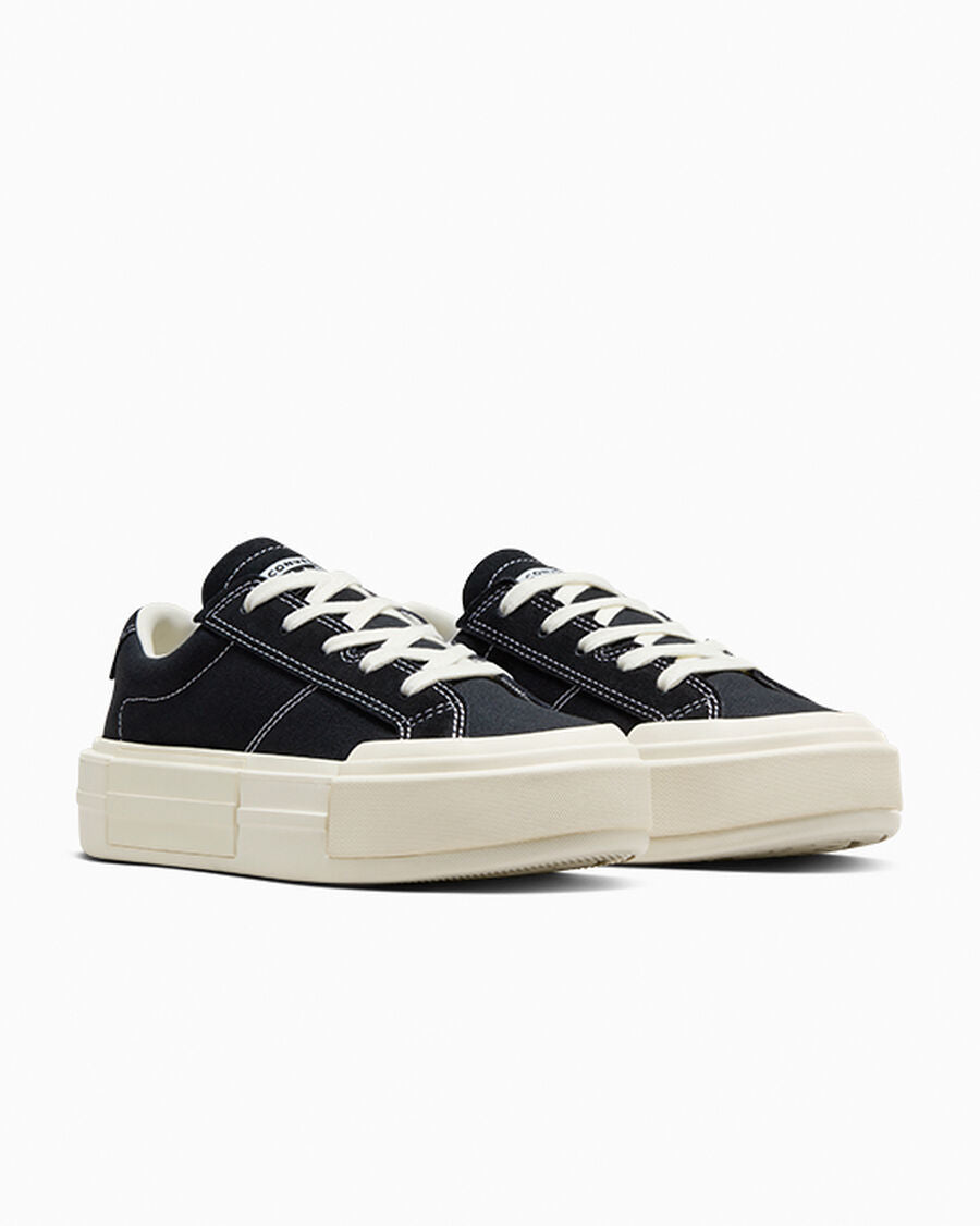 Canvas And Suede Low-Top Sneaker