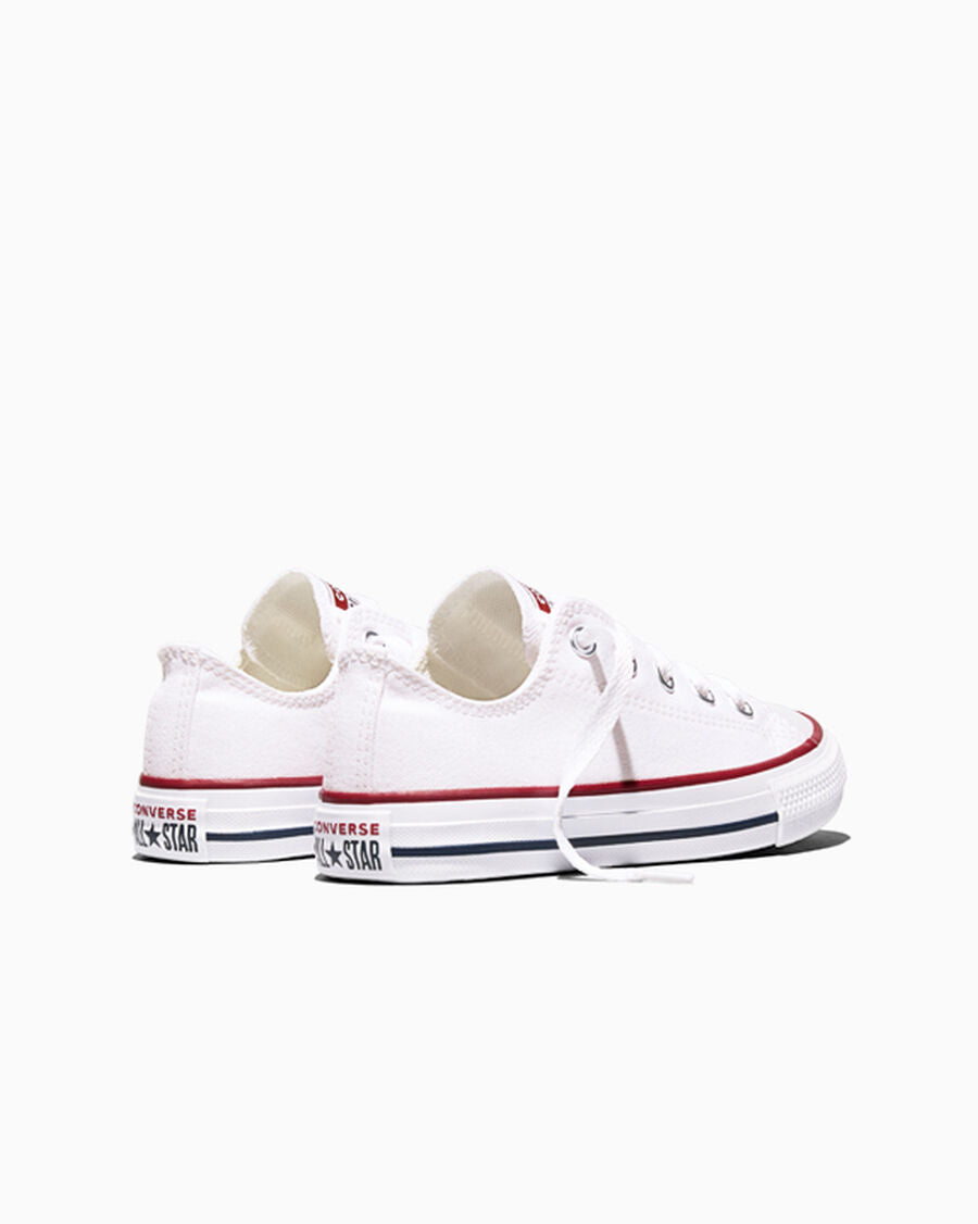 Kids Canvas Low-Top Sneaker - Multiple Colors - Optical White