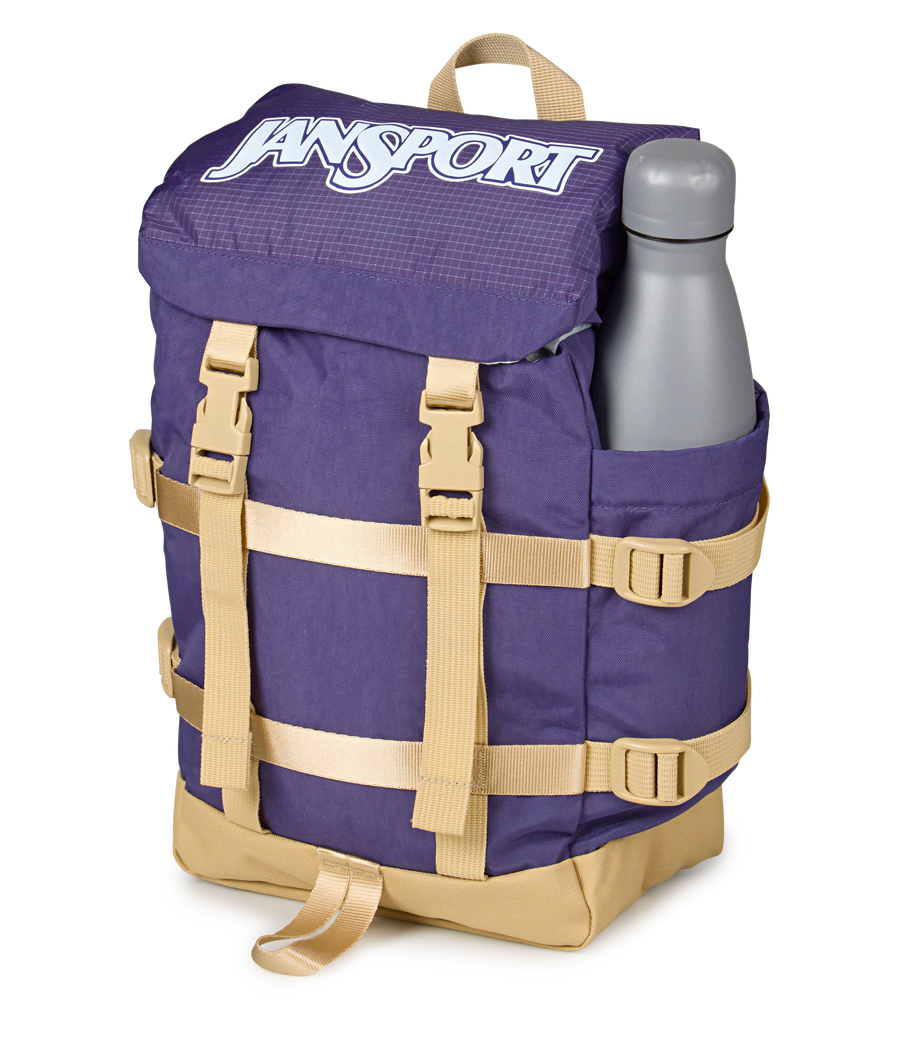 Recycled Nylon Mini Backpack - Smokey Grit