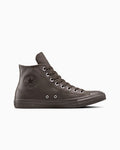 Water-Repellent Leather High Top Sneaker
