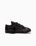 Canvas Low Top Sneaker - Black - Black Monochrome