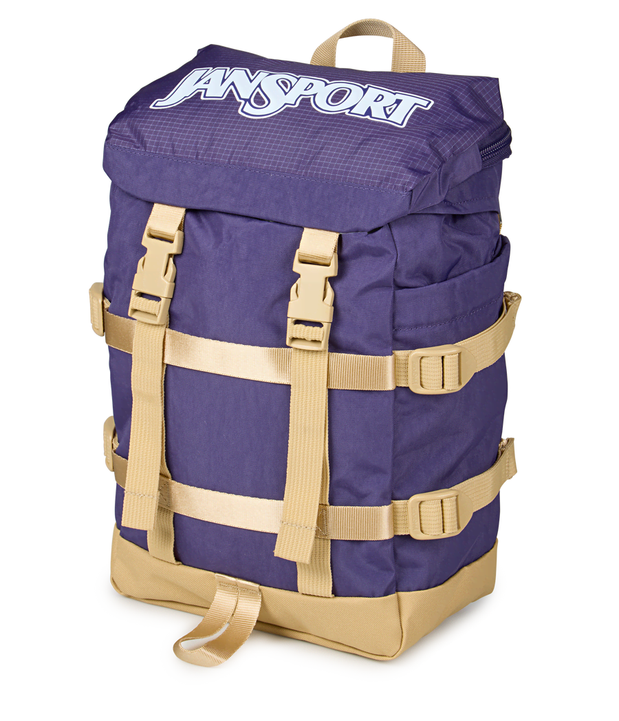 Recycled Nylon Mini Backpack - Smokey Grit