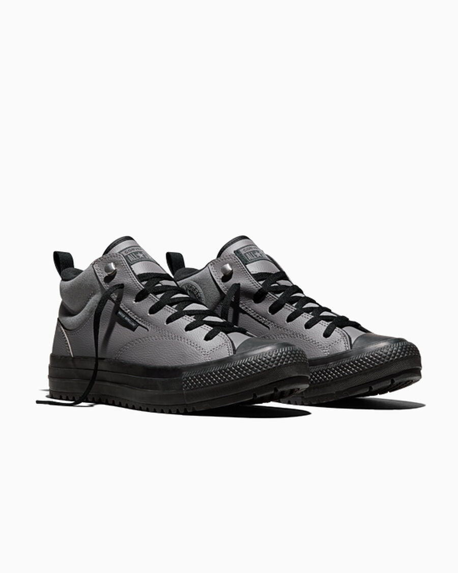 Water-Repellent Mid-Top Boot - Darker Grey/Black/Black