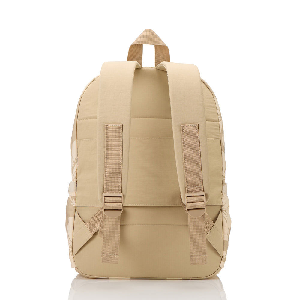 Ripstop Nylon Laptop Backpack - Floral