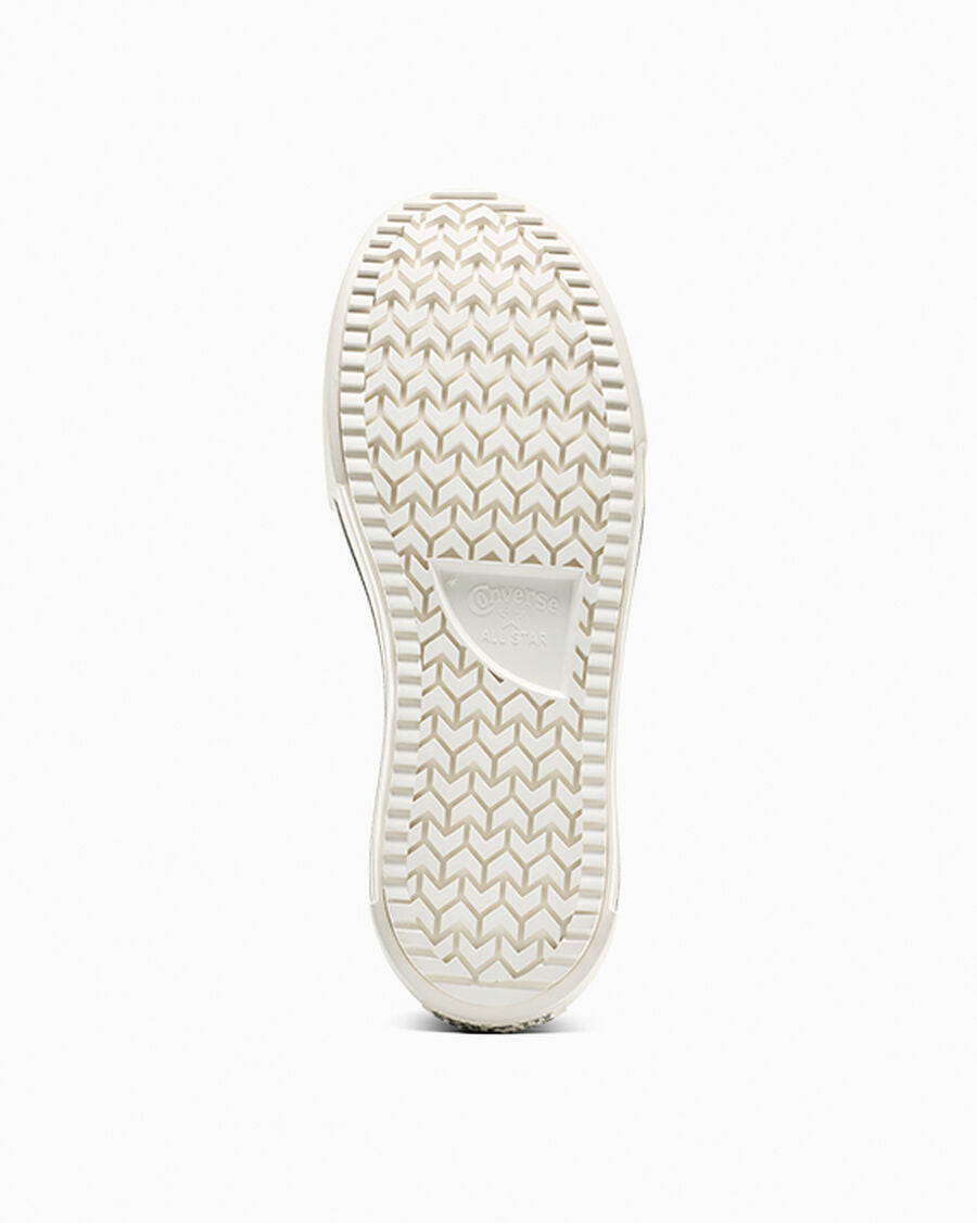 Metallic Canvas Platform High Top Sneaker