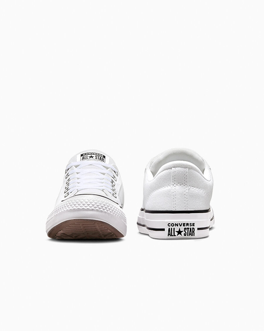 Canvas And Suede Low Top Sneaker