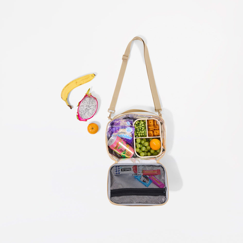 Insulated Ripstop Nylon Lunch Bag - Floral