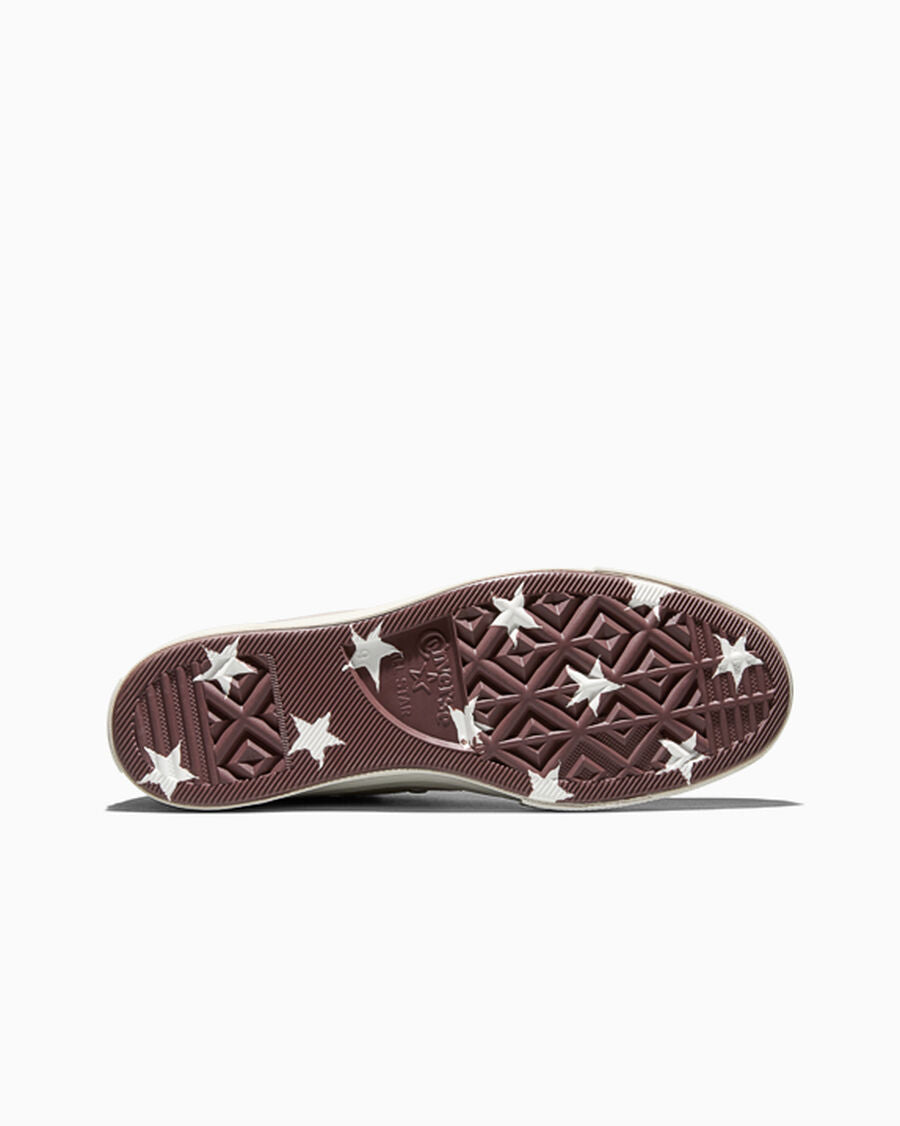 Canvas And Suede High-Top Sneaker - Papyrus Brown/Egret/Twilight Blush Brown