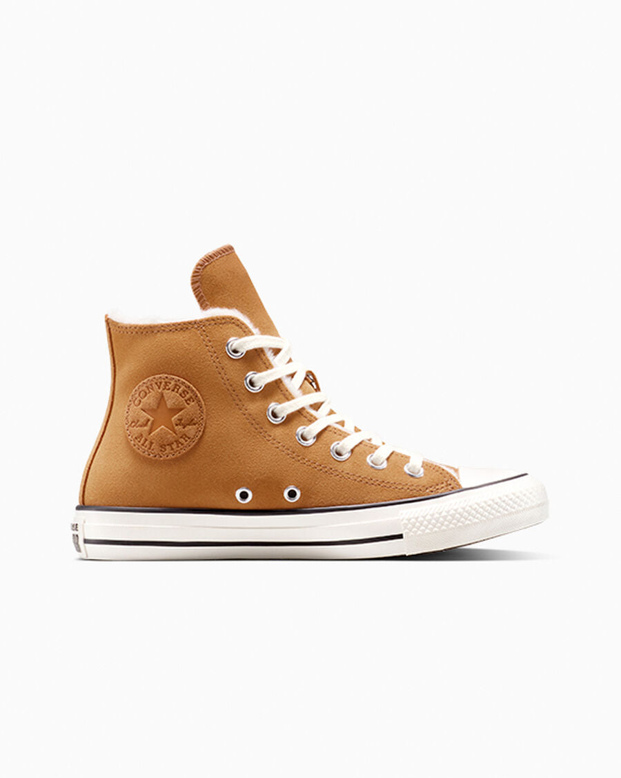 Women's Faux Fur Lined Suede High Top
