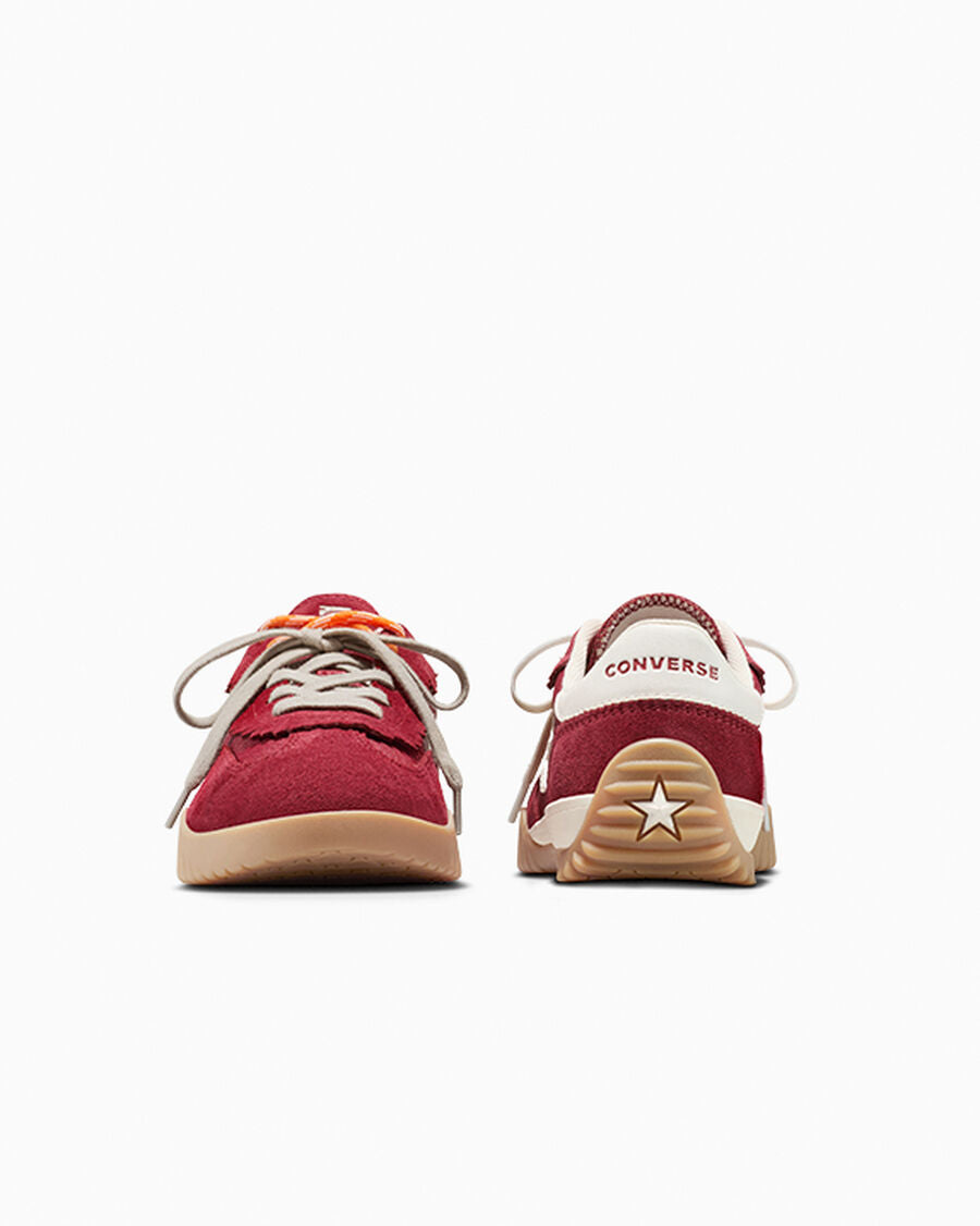 Nylon Suede Low Top Sneaker - Multi Lace