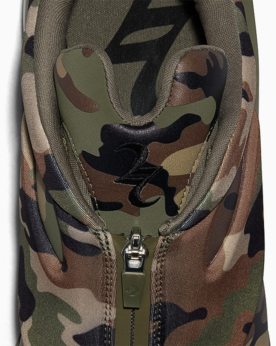 Camo Basketball Low Top Shoe