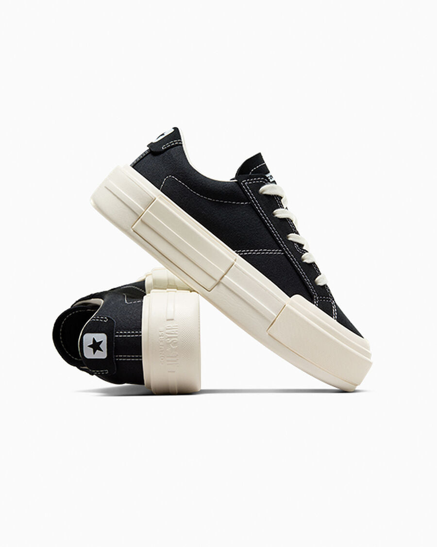 Canvas And Suede Low-Top Sneaker