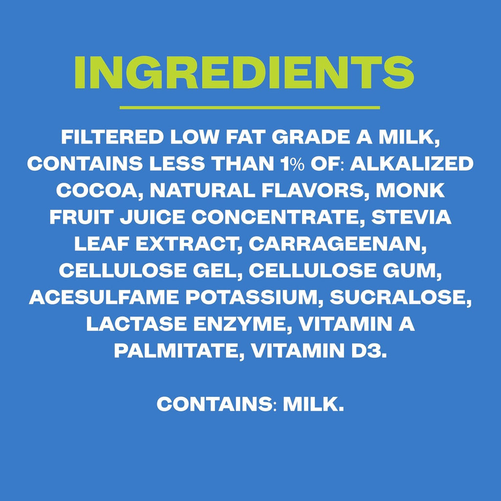 Chocolate Protein Milk Shake, 14 oz, 12 Pack
