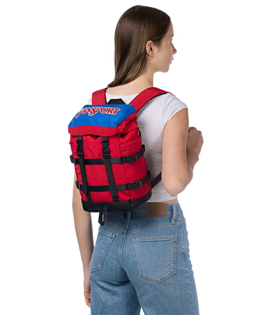 Recycled Nylon Mini Backpack - Smokey Grit