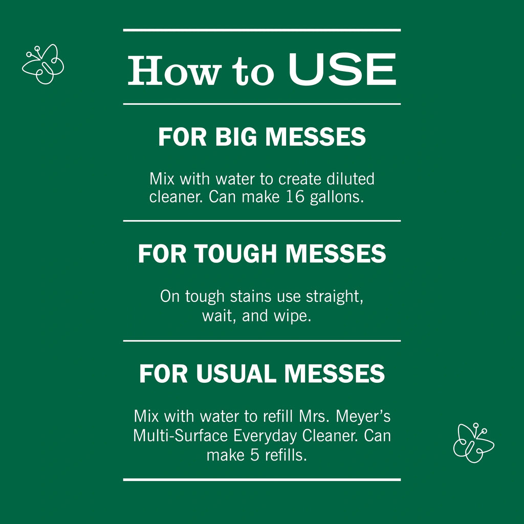 Multi-Surface Cleaner Concentrate - Rain Water