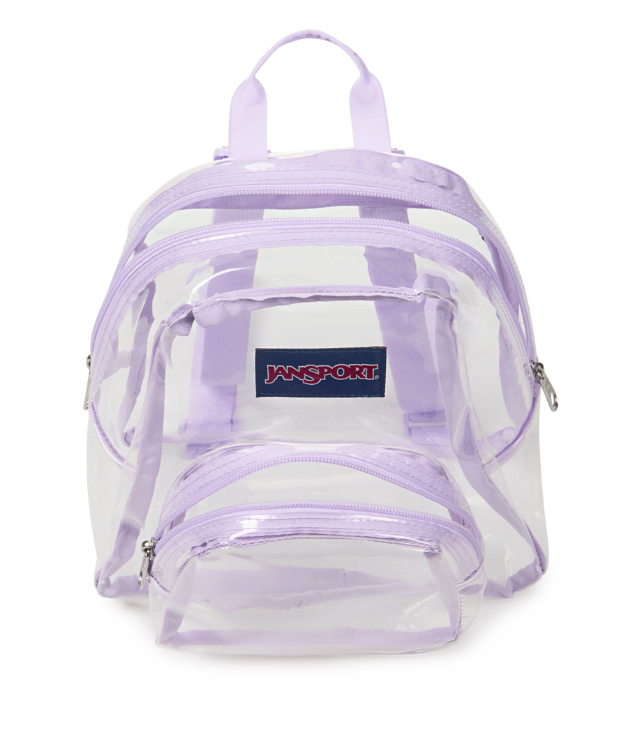 Clear Mini Backpack - Citron Lime