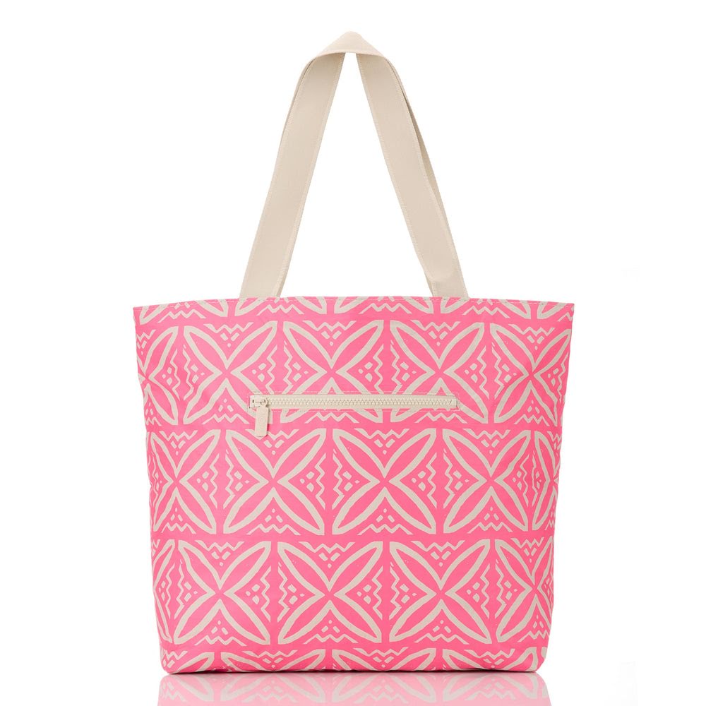 Large Splash-Resistant Tote - Abstract Print