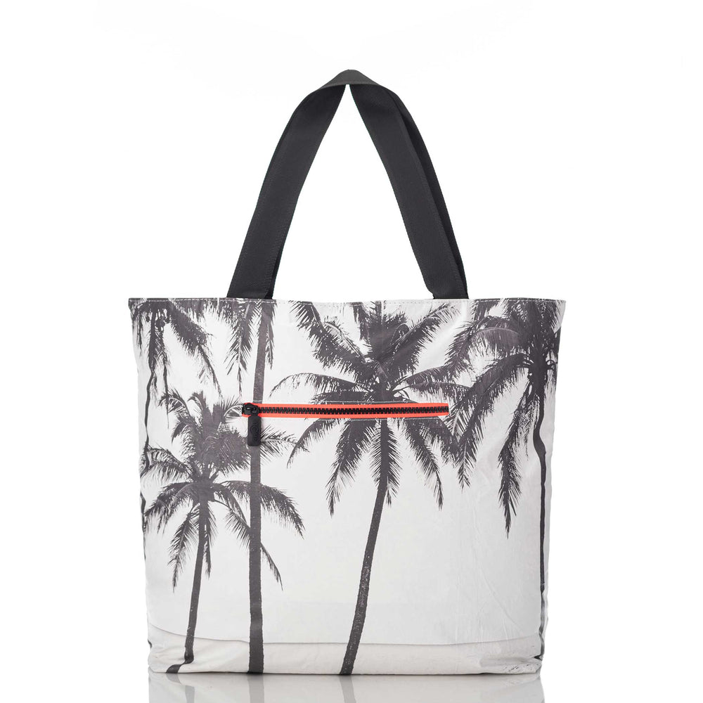 Expandable Tote Bag - Tropical Print