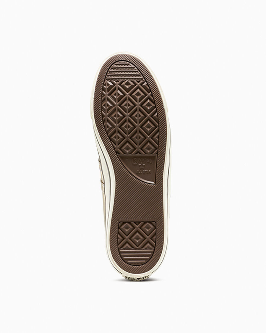 Metallic Canvas Mary Jane Low Top Shoe - Lt Gold/Egret/Black