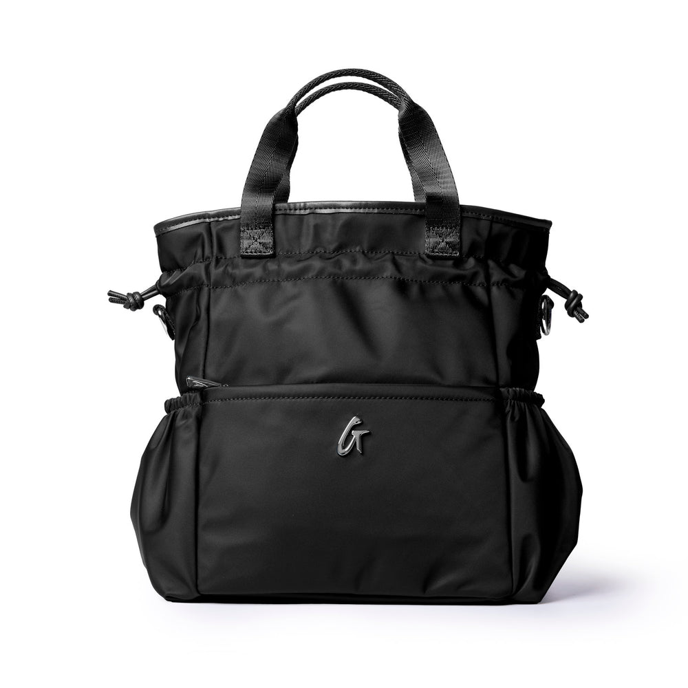 Insulated Nylon Lunch Bag - Black