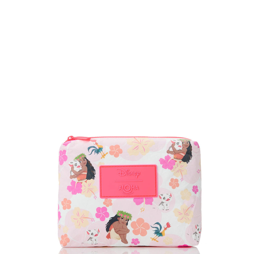 Small Splash-Resistant Pouch - Floral Canoe