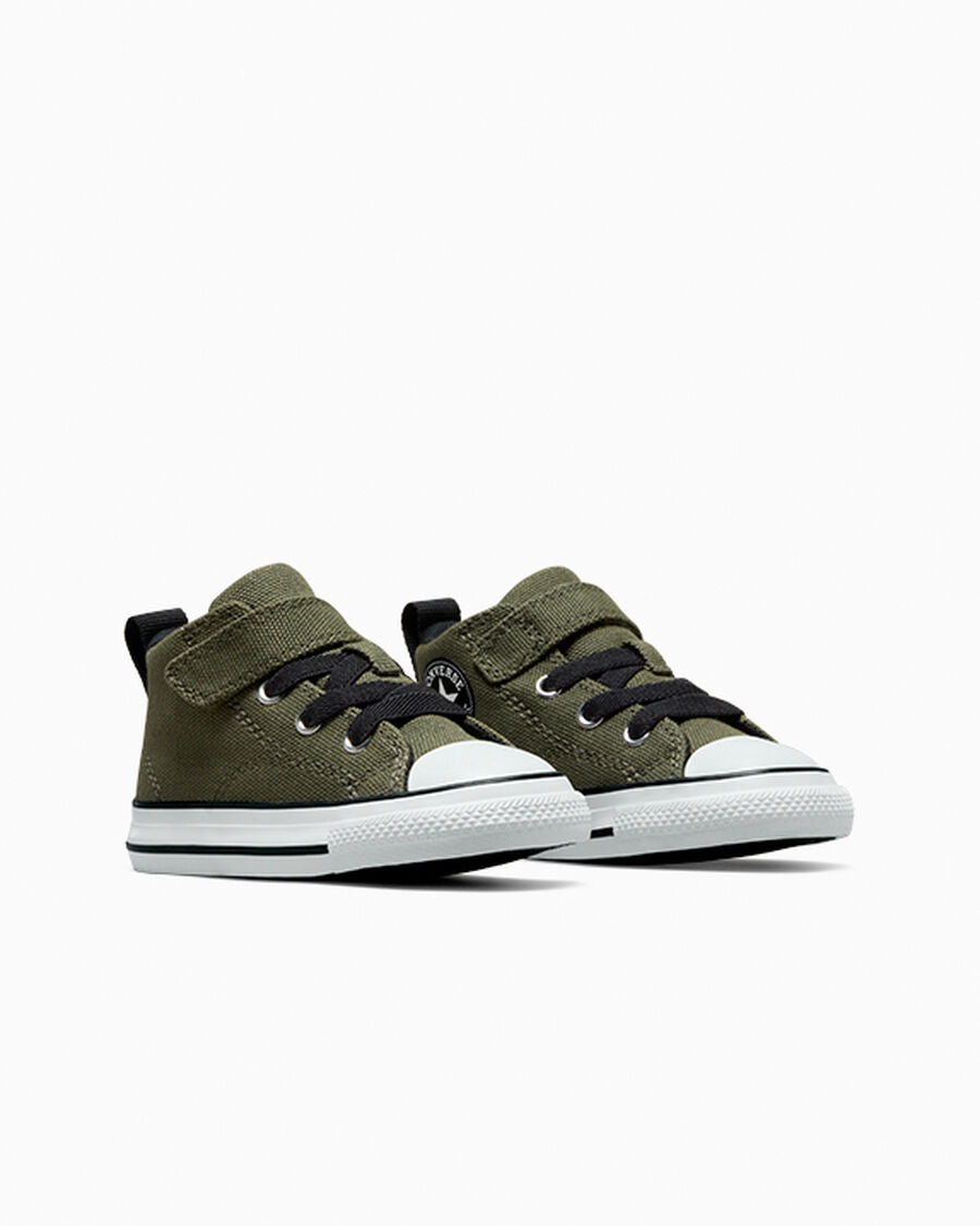 Toddler Canvas Strap Mid Top Shoe
