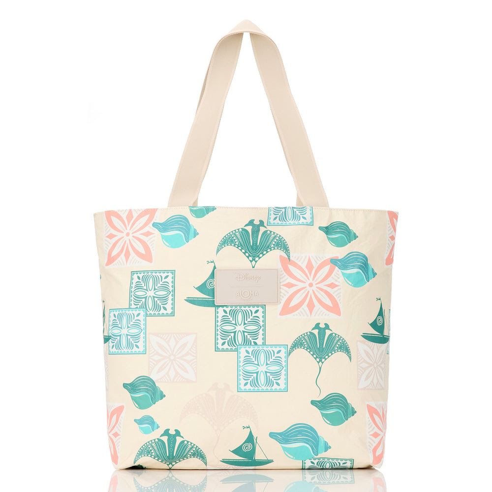 Large Splash-Resistant Tote - Island Print
