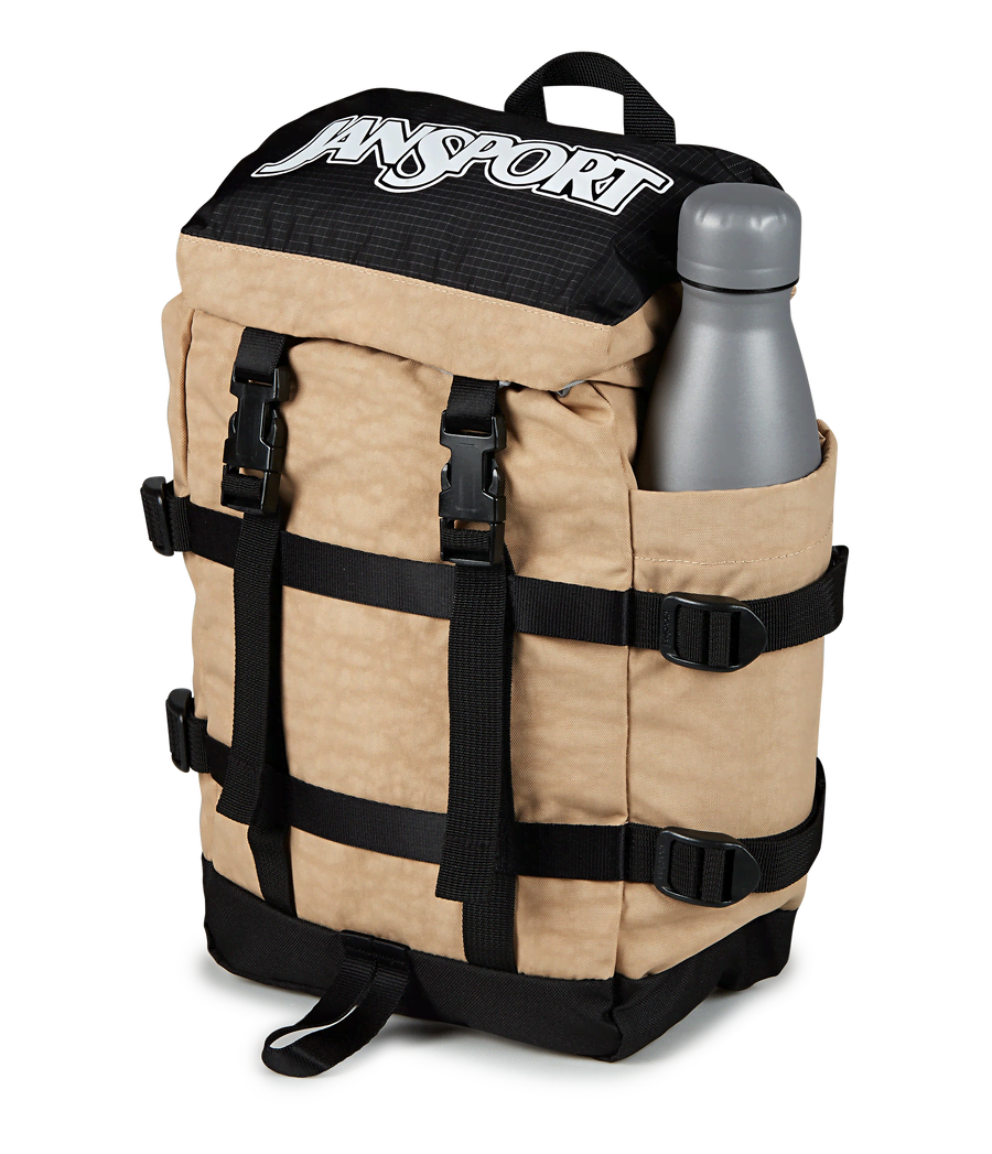 Recycled Nylon Mini Backpack - Smokey Grit