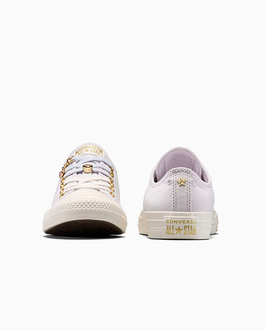 Canvas Low Top Sneaker With Charms