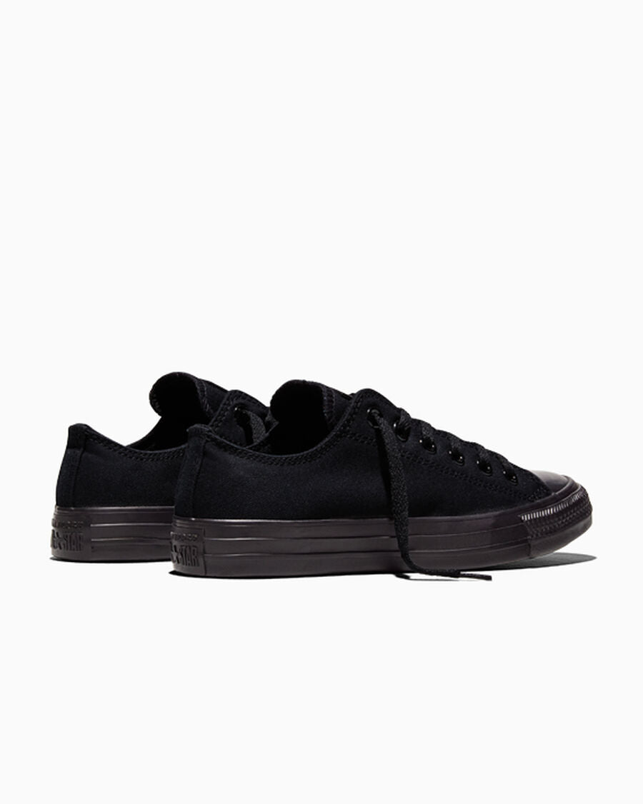Canvas Low-Top Sneaker - Multiple Colors - Black Monochrome
