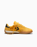 Unisex Nylon And Suede Low-Top Trainer - Gold Palm/Black/Gum