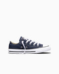 Kids Canvas Low-Top Sneaker - Multiple Colors - Navy