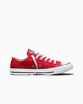 Canvas Low-Top Sneaker - Multiple Colors - Red