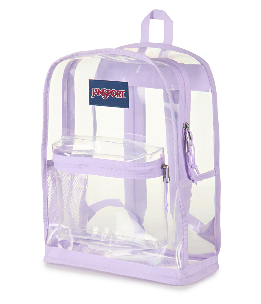 Clear Backpack - Cherry Lacquer