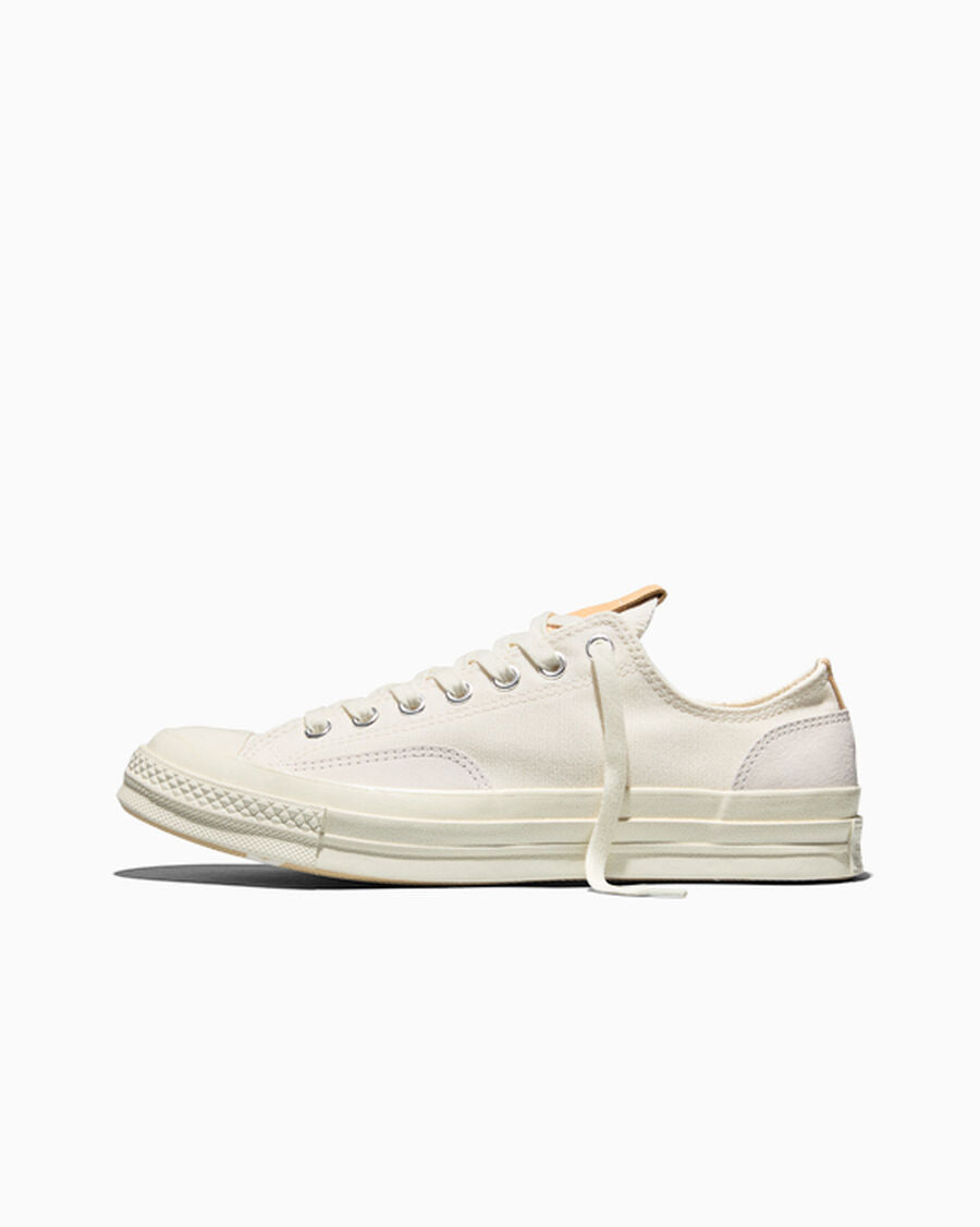 Canvas And Suede Low-Top Sneaker