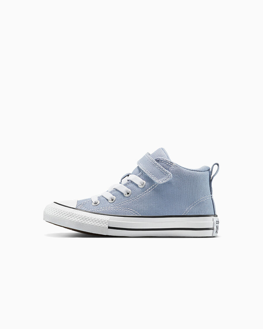 Kids' Canvas Easy-On Mid-Top Sneaker